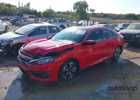2017 Honda Civic Ex-T from USA, damaged, VIN 2HGFC1F33HH644545
